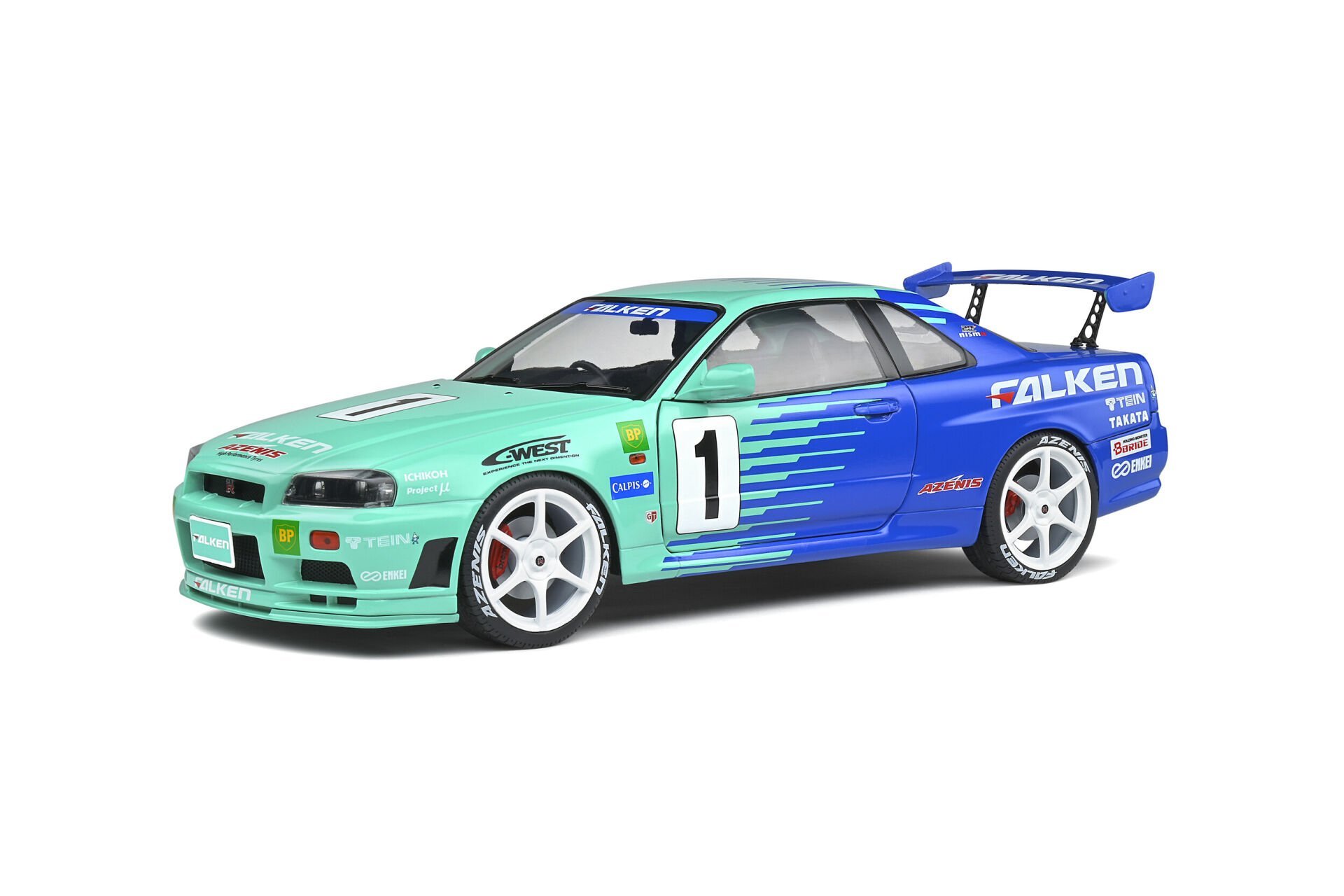 1:18 Solido Niisan GTR R34 Falken