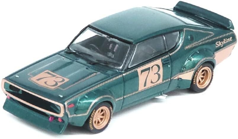 Inno 1/64 NISSAN SKYLINE 2000 GT-R Racing Concept Green