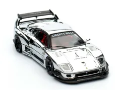 1:64 INNO F40 LBWK -Chrome Silver