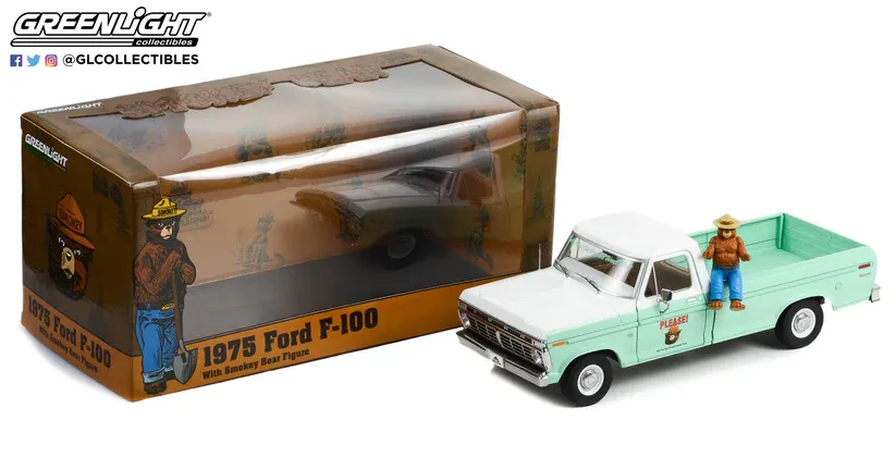 1:18 Greenlight 1975 Ford F100