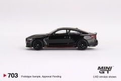 1:64 Mini GT BMW M4 CSL  Black Sapphire