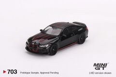 1:64 Mini GT BMW M4 CSL  Black Sapphire