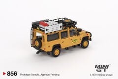 Mini GT 1:64 Land Rover Defender 110 1989 Camel Trophy Amazon Team Turkey Turkey Exclusive