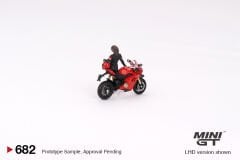 Mini GT 1:64 Ducati Panigale V4 S w/ Ducati Girl